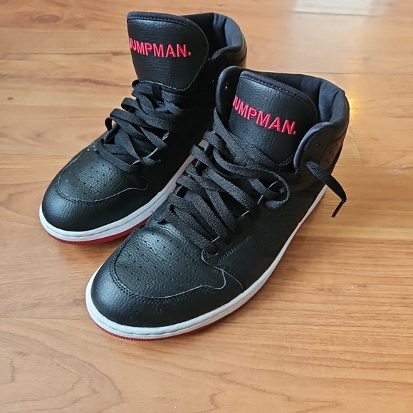 Nike Air Jordan Access 'Black Gym Red' Jumpman Men's Sneaker Size 10 - Picture 3 of 4